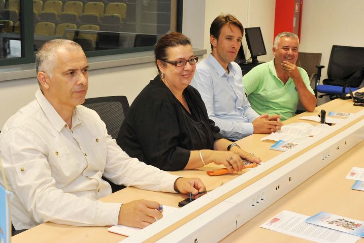 Fredi Glavan, Sanja Škorić, Fernando Kirigin i Dalibor Korenić / snimio S. DRECHSLER