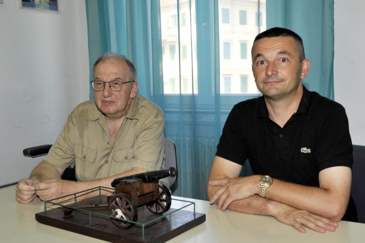 Čestmir Komarek i Damir Batistić / Snimio Silvano JEŽINA