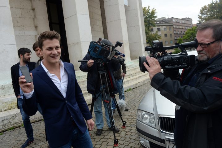 Loic Amado, koji je zaduzen za lansiranje Uberovog biznisa u Hrvatskoj / Foto Goran Mehkek / CROPIX