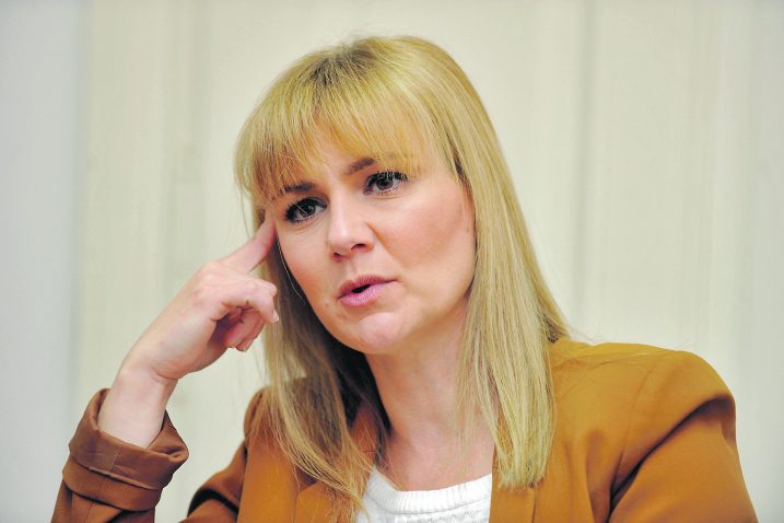 Neće se pokolebati, ide »naprijed vođena srcem i dostojanstveno« – Bruna Esih / snimio   D. KOVAČEVIĆ