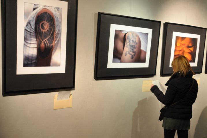 Fotografije tetovaža koje su u veljači bile izložene u Krku / Snimio Mladen TRINAJSTIĆ