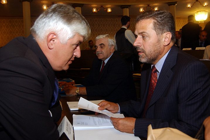 Zvonimir Šostar i Milan Bandić, foto: arhiva