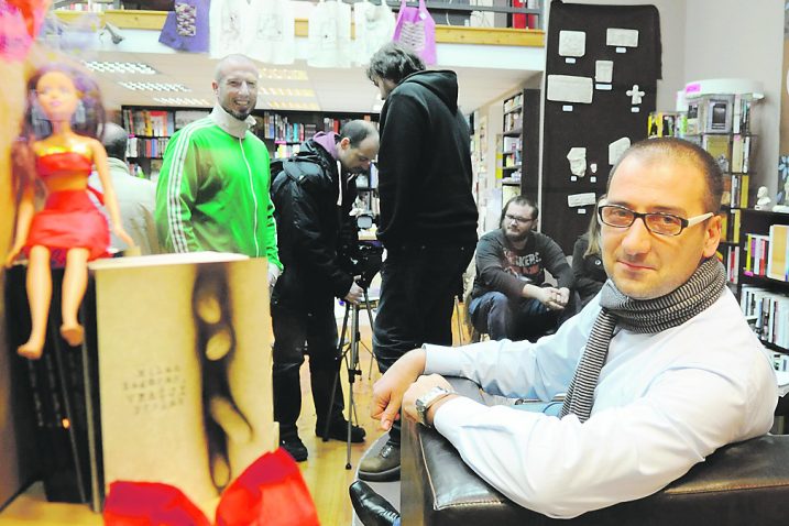 Milan Zagorac na predstavljanju svoje knjige "Vražji prolaz" / Foto Silvano Ježina