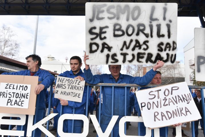 Pred nekoliko dana održabn je štrajk / Foto Davor Visnjic/PIXSELL
