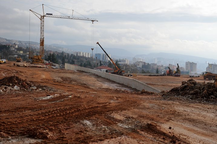 Zahuktali radovi – S rujevičkih tribina pucat će pogled na Kvarner i gotovo čitavu Rijeku / Foto Ivica TOMIĆ