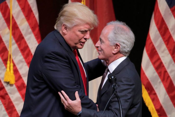 Donald Trump i Bob Corker, Foto: REUTERS