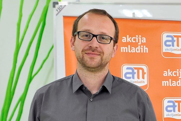 Robert Kurelić nije želio govoriti o tome hoće li doista biti kandidatom za predsjednika vijeća / Snimio Vedran KARUZA