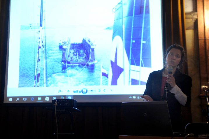 Bojana Vuksanović upozorila je na važnost plutajućeg  doka 9 / Snimio Roni BRMALJ