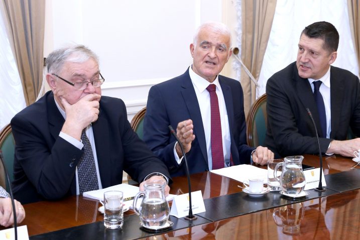 Stjepan Damjanović, Zvonko Kusić, Ivica Lučić  / Patrik MACEK/PIXSELL