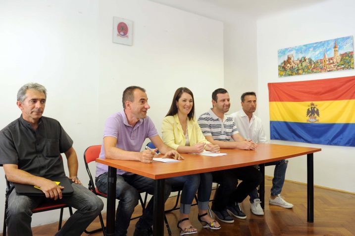 Veljko Balaban, Danko Švorinić, Petra Mandić, Tihomir Čordašev i Marinko Koljanin, Foto: V. KARUZA