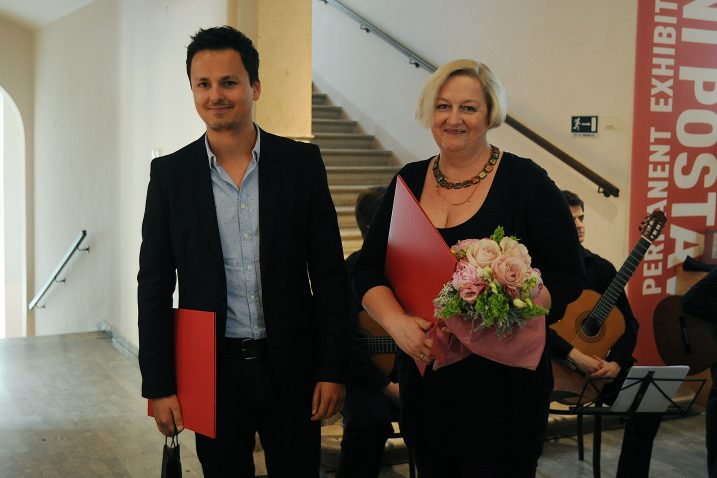 Riječki autorski dvojac Damir Tulić i Nina Kudiš / Snimio Denis LOVROVIĆ