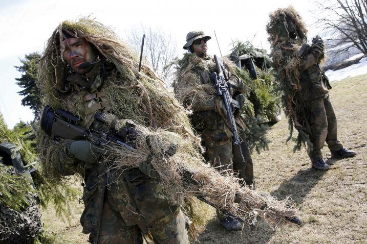 Njemački vojnici u sastavu NATO-a / Foto REUTERS