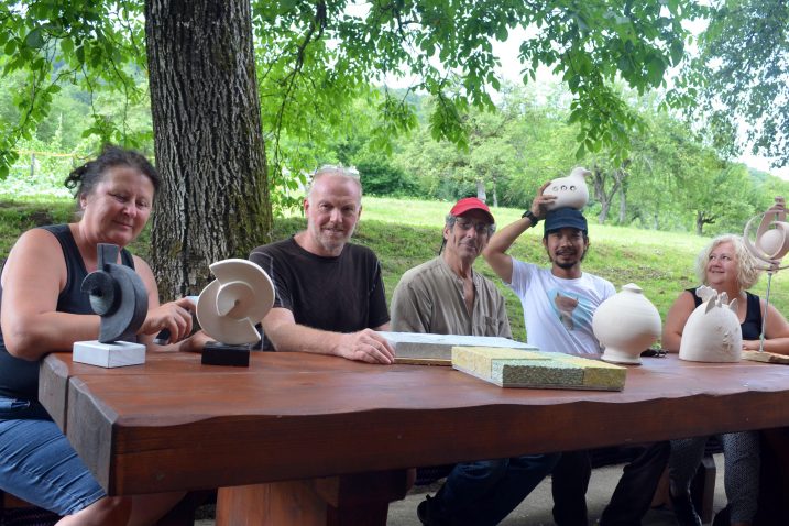 Užitak je raditi u Plemenitašu - Vesna Osojnički, David Binns, Alan Lacovetsky, Thatree Muangkaew i Ljiljana Grahovac - Fučkor / Foto Marinko Krmpotić