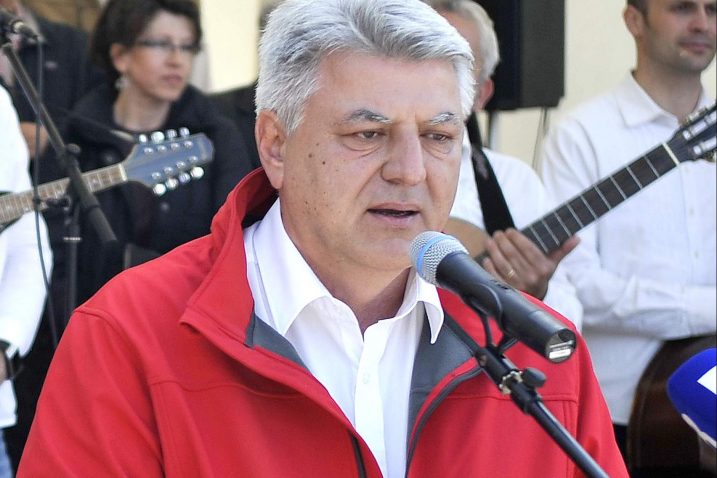 Kandidat SDP-a i partnera Zlatko Komadina ide po još jedan mandat primorsko-goranskog župana / Foto Ivica Tomić