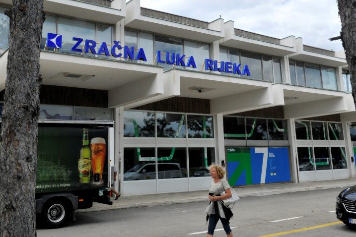 Zračna luka Rijeka – trendovi na svim područjima uzlazni / Snimio Silvano JEŽINA