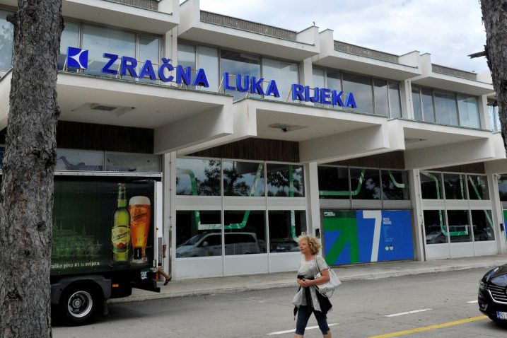 Zračna luka Rijeka – trendovi  na svim područjima uzlazni / Snimio Silvano JEŽINA