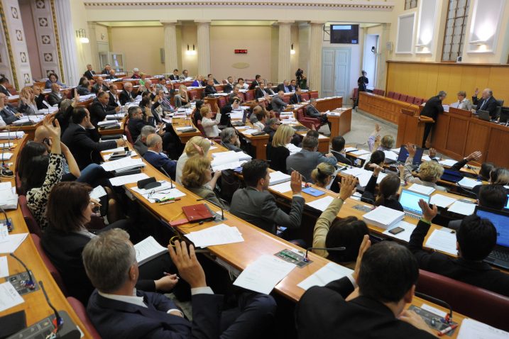 U Saboru će moći raditi narednih godinu dana za 2.400 kuna / Foto D. JELINEK