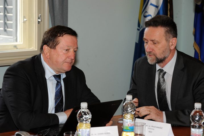 Damir Boras i Pavo Barišić / Snimio Sergej DRECHSLER