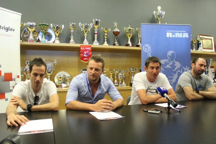 Mateo Hrvatin, Vedran Babić, Mirza Džomba i Milan Uzelac