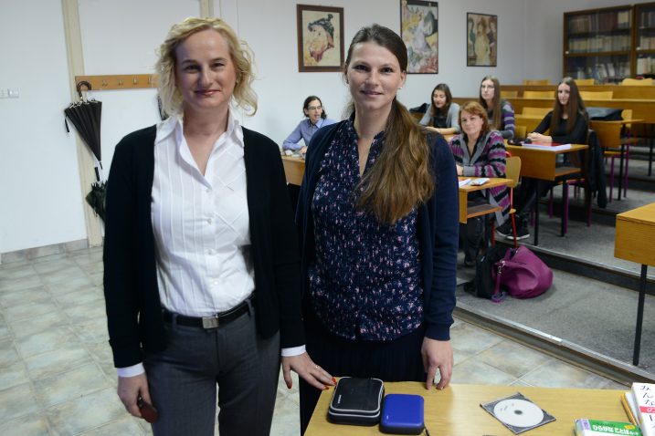 Profesorice Irena Srdanović i Lina Pliško u rekordnih godinu dana uspjele dobiti dopusnicu za novi studij / Snimio Manuel ANGELINI