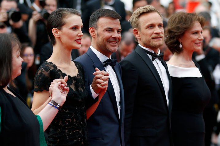 Francois Ozon, Jacqueline Bisset, Jeremie Renier, Marine Vacth i Myriam Boyer / Reuters