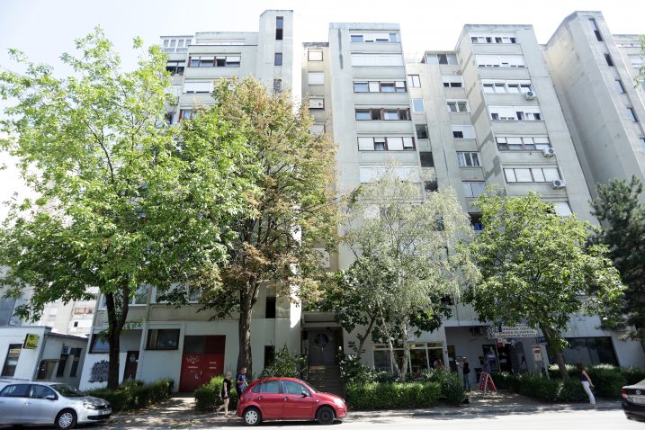 Zgrada u kojoj živi Jadranka Kosor / Foto Luka Stanzl/PIXSELL