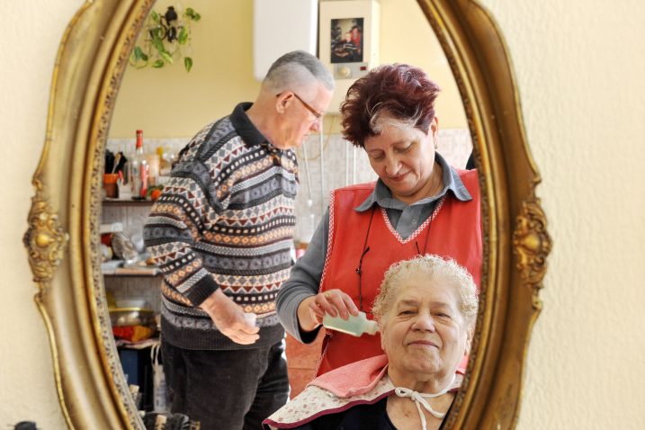 Boris Buljanović i Ruža Bujanović / snimio Silvano Ježina