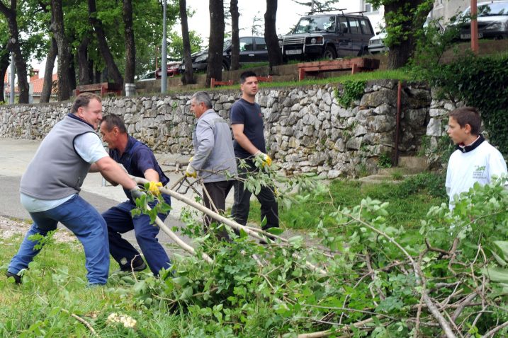Prošlogodišnje čišćenje okoliša u Kraljevici / Snimio Marko GRACIN / NL arhiva