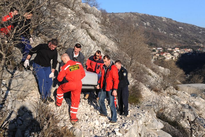 Željko Meštrović okončao je život na brdu Sveti Križ, u starom bunkeru ograđenom zidinama / Snimio Marko GRACIN