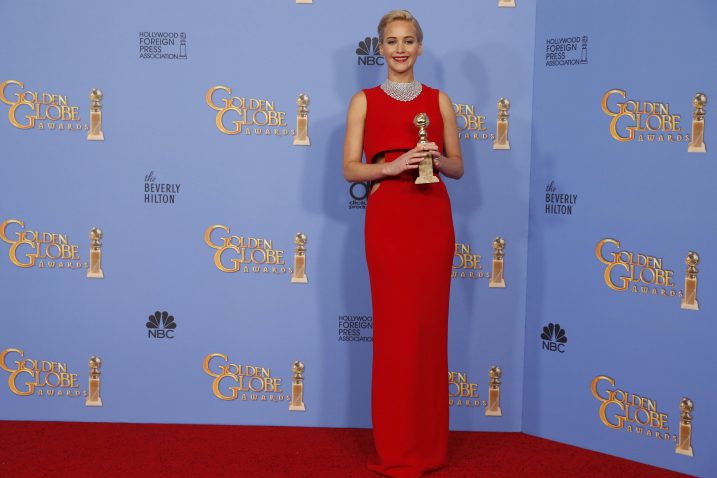 Jennifer Lawrence u Diorovoj haljini / Reuters