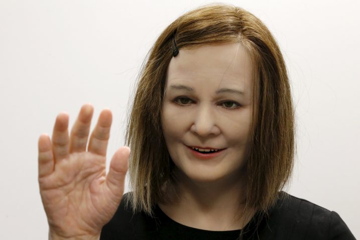 Robot Nadine / Reuters