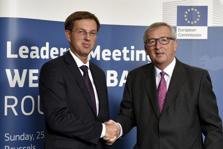 Miro Cerar i Jean-Claude Juncker / Foto REUTERS