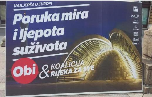 Plakat koji je razljutio vodstvo Stranke demokratske akcije