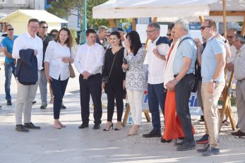 Butković i Cappelli u društvu lošinjskih HDZ-ovaca / Snimio B. PURIĆ