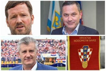 Ivan Meštrović, Marijan Kustić i Davor Šuker/Foto PIXSELL