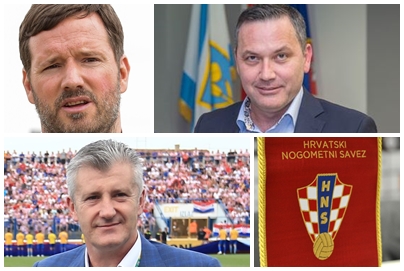 Ivan Meštrović, Marijan Kustić i Davor Šuker/Foto PIXSELL