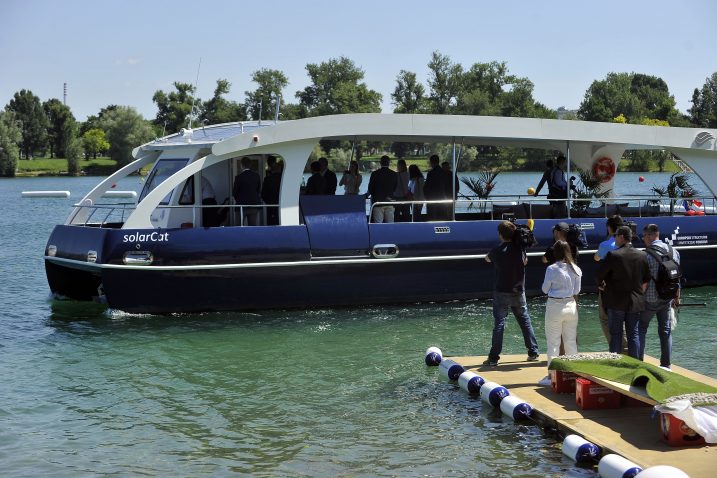 Milanović obišao Solar Cat na Jarunu / Snimio Davor KOVAČEVIĆ