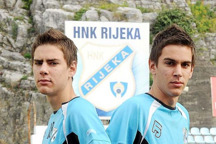 Braća Filip i Florijan Fumić ovjekovječeni na Kantridi 2012. godine/Foto Arhiva NL