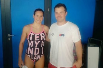 Meri Mataja i trener Dalibor Krebelj