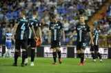 Galović, Lepinjica, Velkovski, Smolčić i Halilović nakon utakmice u Gradskom vrtu/D. KOVAČEVIĆ