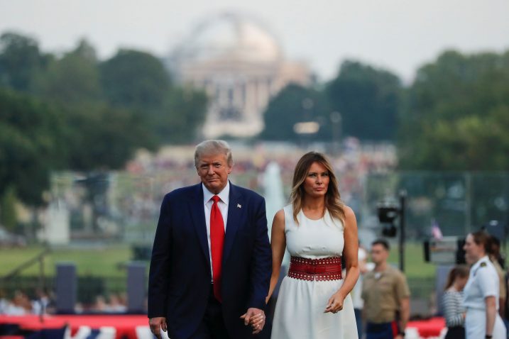 Donald i Melania Trump / Reuters