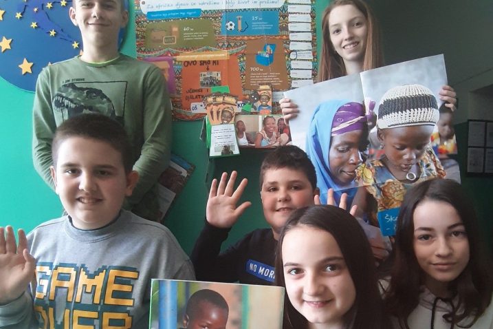 Vrijedna djeca Kosinja za prijatelje u Africi