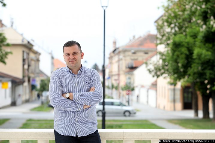 Bjelovarski gradonačelnik treći je po broju preferencijskih glasova od svih gradonačelnika - Dario Hrebak / Foto B. SCITAR/VECERNJI LIST/PIXSELL