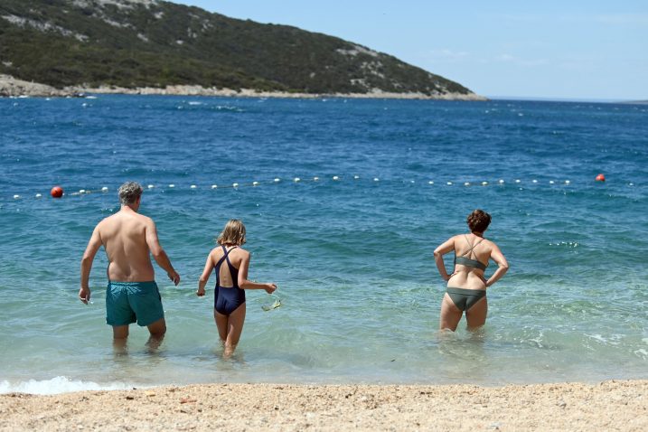 Plaža u Osoru / Snimio Vedran KARUZA