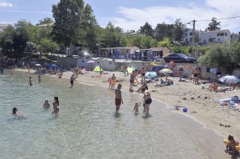 Plaža Pećine u Šilu / Snimio Roni BRMALJ