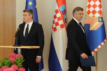 Zoran Milanović i Andrej Plenković - Foto: Darko JELINEK