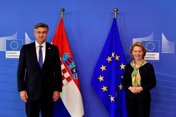 Andrej Plenković i Ursula von der Leyen / Reuters