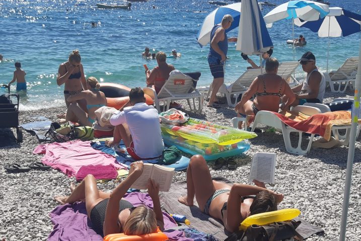 Sipar ili Vela plaža u Mošćeničkoj Dragi / Snimila Marina Kirigin