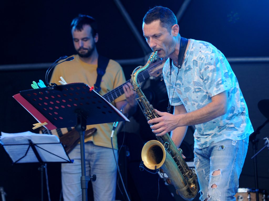 Jazz koncert Natrag u budućnost - Bruno Mičetić Quintet / Snimio Marko GRACIN