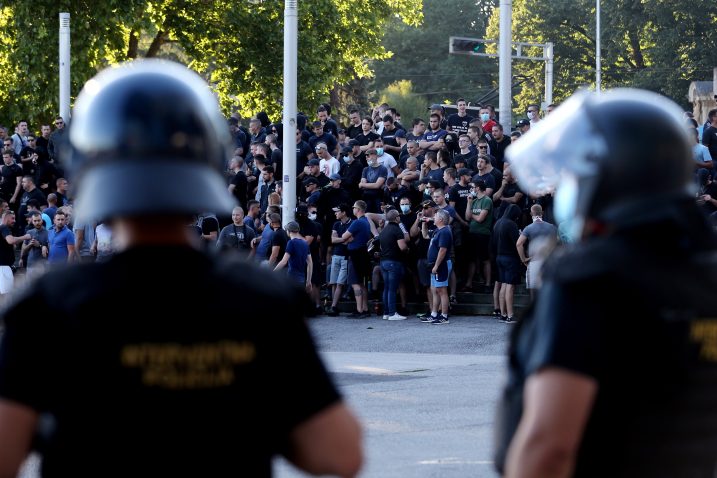 Maksimirski stadion osiguralava je policija/Foto PIXSELL